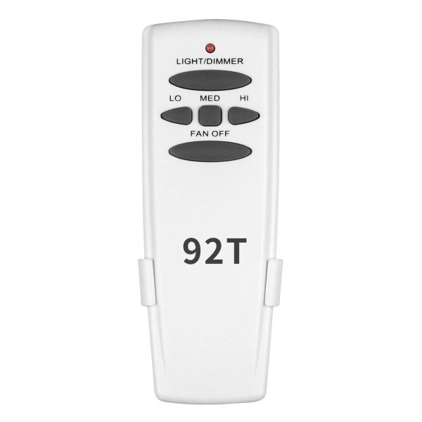 92T Ceiling Fan Remote for HD5