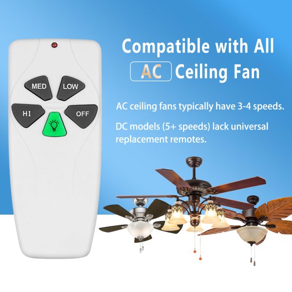 92T Ceiling Fan Remote Control for 53T